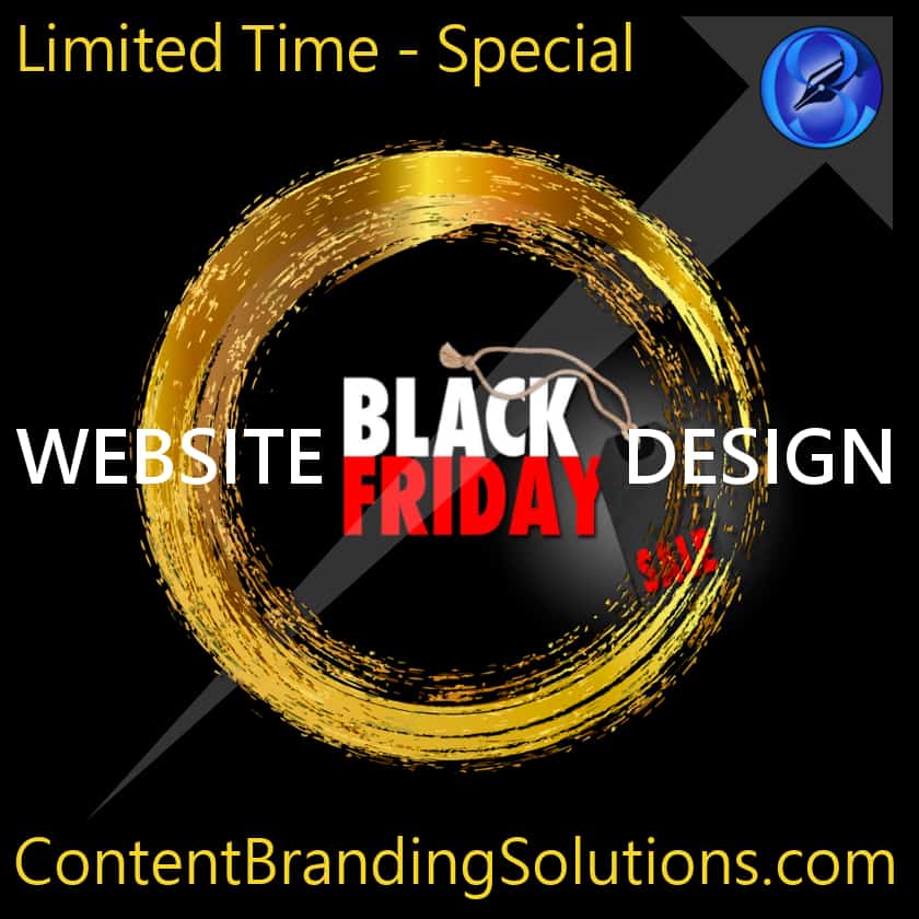 Limited Time Special From Content Branding Solutions