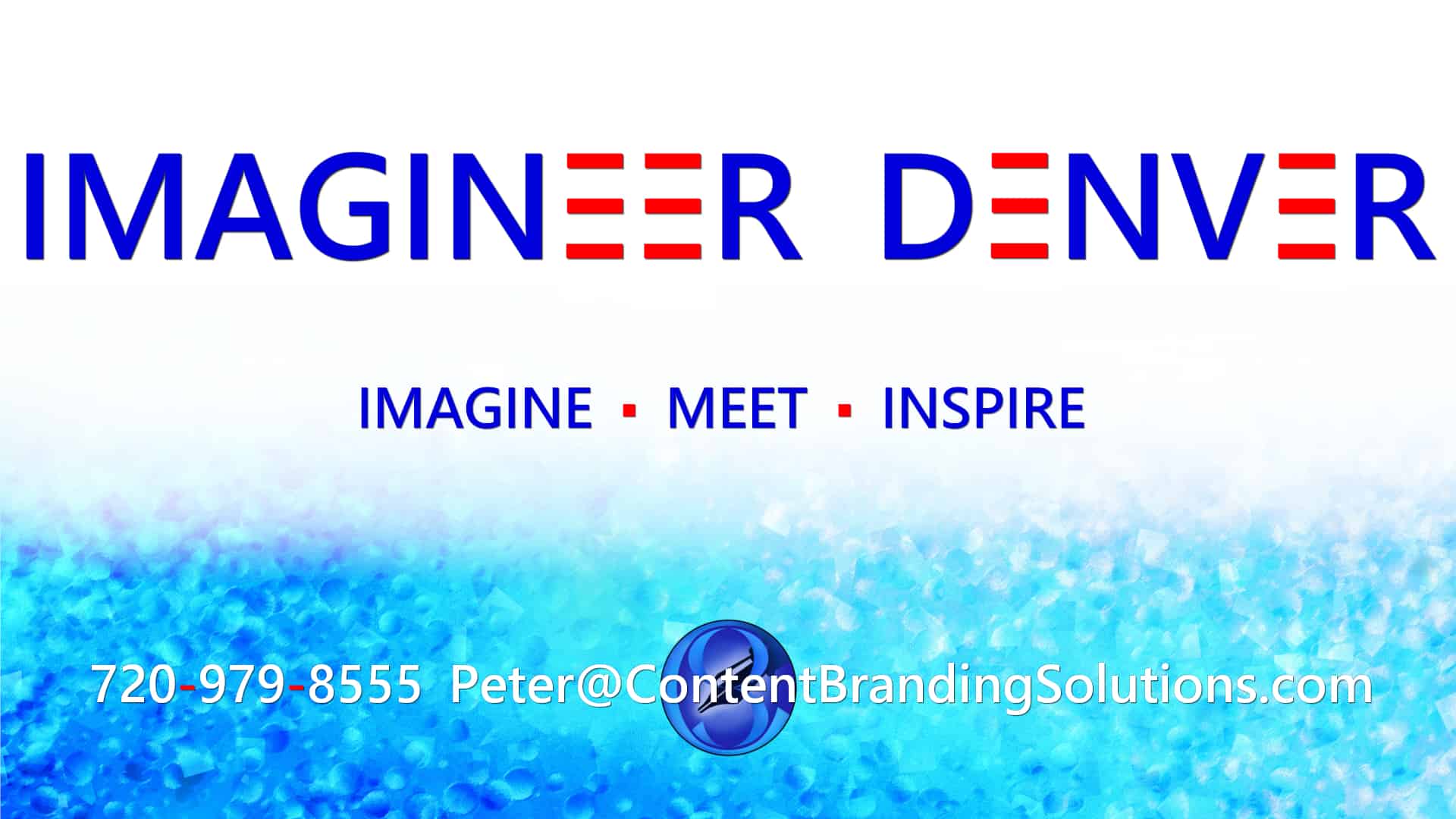 Announcing a FUN Denver Metro Networking Experience.  IMAGINEER Denver and Meet other Creative Entrepreneurs from diverse backgrounds to discuss everything from Start-ups to Small Business, Ideas, Tactics, and Strategies to boost success.
